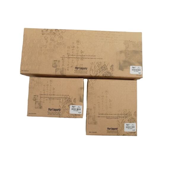 Lot of Pier 1 serving utensils canape set hors d'oeuvre picks NEW and SEALED - Picture 5 of 7